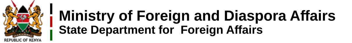 Ministry of Foreign and Diaspora Affairs, Republic of Kenya