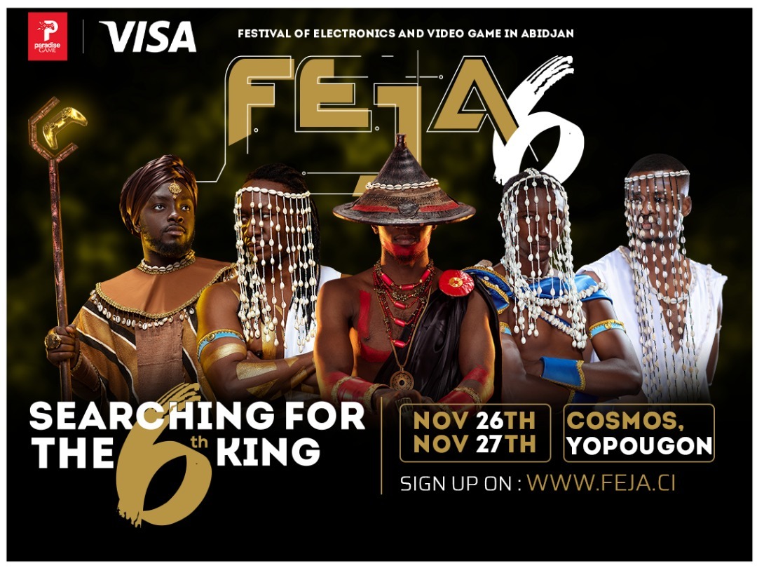 Paradise Game et Visa Lance, Les Money Kings, un Vaste Programme de Gamification de l'Éducation Financière a l'occasion du Festival de l’Electronique et du Jeu Vidéo d’Abidjan (FEJA) 6, le Plus Grand Événement Esport d'Afrique