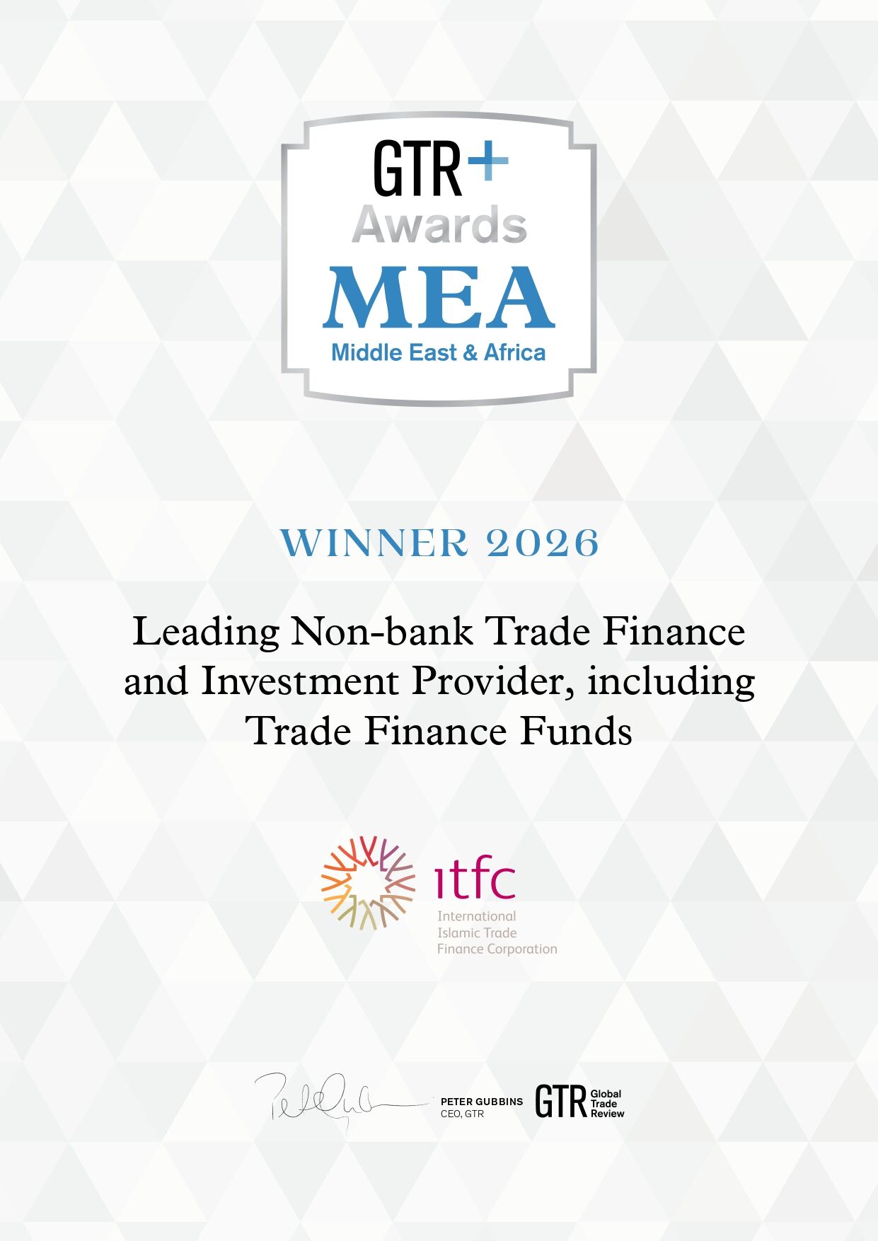 International Islamic Trade Finance Corporation (ITFC)