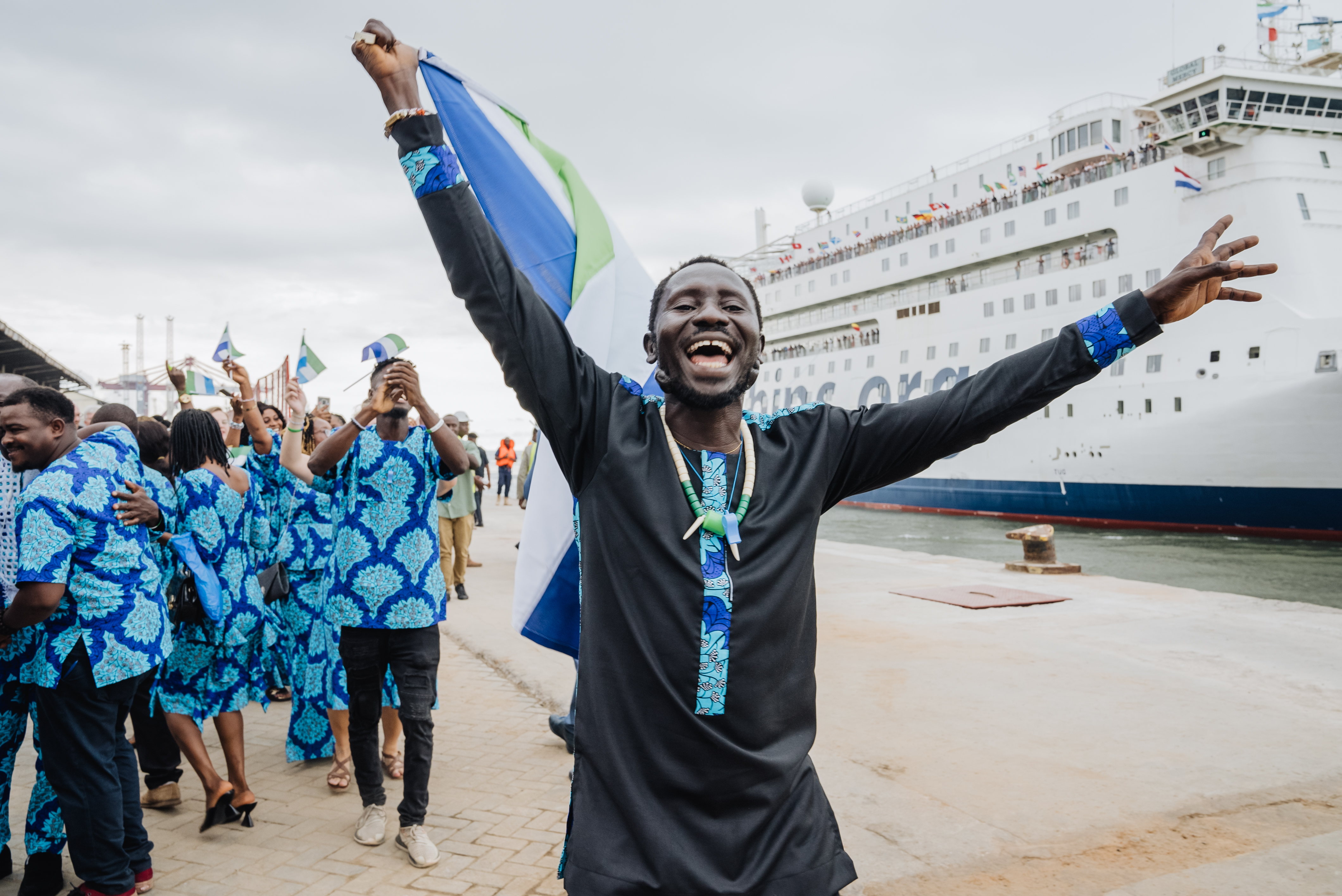 Le Ministère de la Santé et Mercy Ships prolongent le séjour du navire-hôpital le Global MercyTM en Sierra Leone afin d'offrir des chirurgies et une éducation qui transformeront des vies