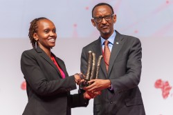 President Kagame and Evelyn Gitau.jpg