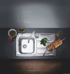 (6) Kitchen Design from a Single Source GROHE Sets Holistic Design Accents with Its New Kitchen Sink
