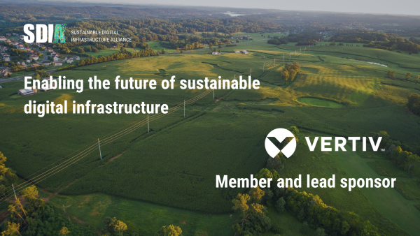 Vertiv Joins the Sustainable Digital Infrastructure Alliance to Help Drive a Climate-Neutral Digital Economy