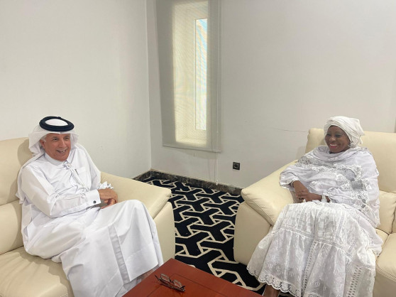 Qatar: Minister of State for Foreign Affairs Meets Cote d'Ivoire's Minister of State and Minister of Foreign Affairs