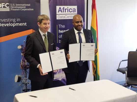 Africa Data Centres, The U.S. International Development Finance Corporation (DFC) sign statement reaffirming ongoing partnership for Ghana facility investment of 0 million