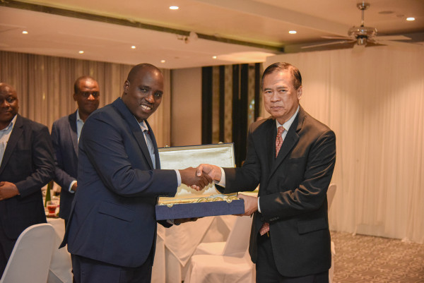 Vice Minister for Foreign Affairs hosted a dinner in honour of the Minister of Minerals of the United Republic of Tanzania