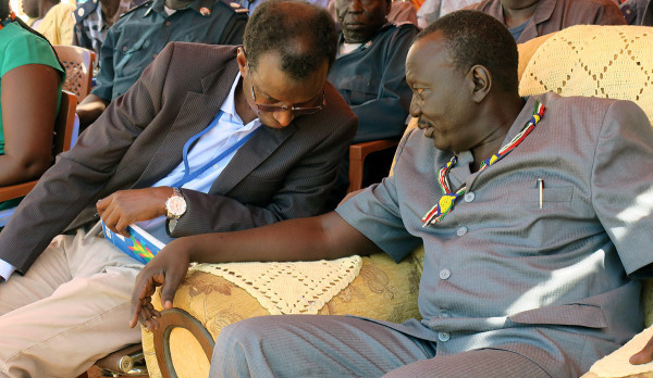 UNMISS hands over newly renovated police station to Aweil authorities (Emmaneul Kele)