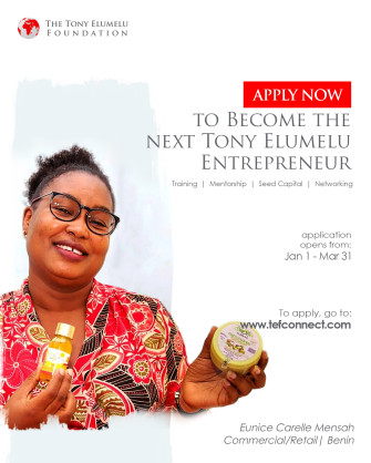Deadline to Apply for the Tony Elumelu Foundation Entrepreneurship Programme Fast Approaching