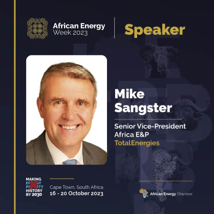 TotalEnergies’ Mike Sangster to Discuss the Future of African Exploration at African Energy Week (AEW) 2023