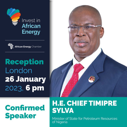 <div>Nigeria's Petroleum Minister Timipre Sylva to Engage investors at Invest in African Energy Reception in London</div>