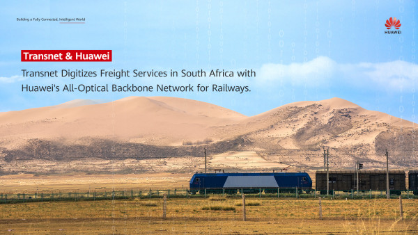 <div>Transnet Digitizes Freight Services in South Africa with Huawei's All-Optical Backbone Network for Railways</div>