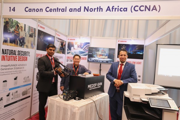 Canon currently at East Africa Com welcomes visitors to come and see the latest in technologies at booth 14