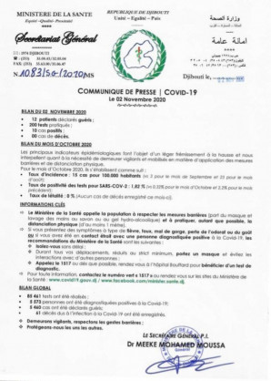 Ministere de la Santé de Djibouti