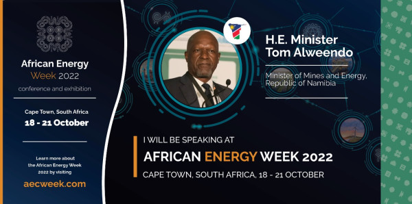 H.E. Minister Tom Alweendo Returns to AEW 2022 with Industry-Advancing Investment Drive