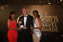 Rex Nijhof General Manager Kigali Marriott Hotel receiving the award_ (002).jpg