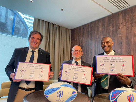 L’Agence française de développement (AFD) et Rugby Afrique joignent leurs forces pour le développement du rugby féminin en Afrique