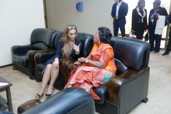 First lady of Congo Brazzaville  with Dr Rasha Kelej.jpg