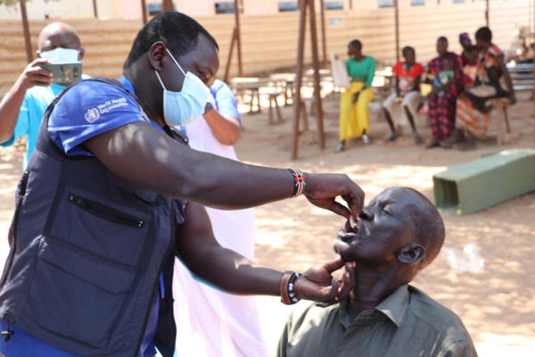 South Sudan: With support from WHO over 200 000 people receive cholera vaccine in flooded hotspot areas to mitigate the risk of cholera outbreaks