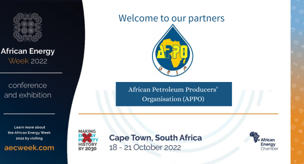 African Petroleum Producers Organization Endorses African Energy Week in Cape Town with a focus on Energy, Finance and Technology