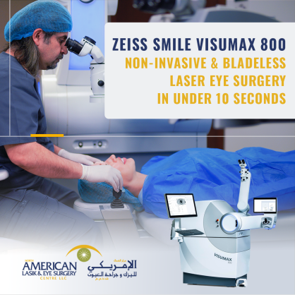Lasik SMILE Eye Surgery in Dubai with the Zeiss Visumax 800
