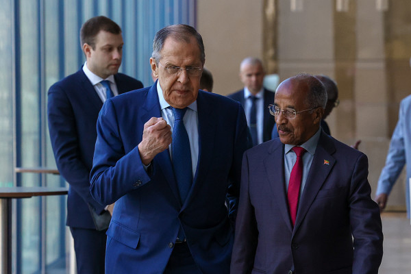 Eritrean delegation met and held talks with Mr. Lavrov