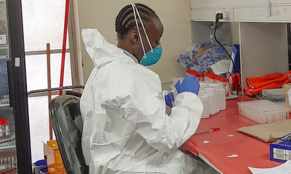 Coronavirus - Testing Times: Sorting Samples in the COVID-19 Laboratory in Namibia