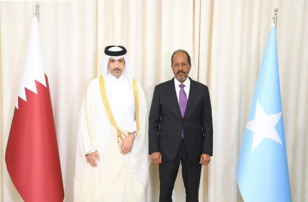 <div>President of Somalia Receives Credentials of Qatar's Ambassador</div>
