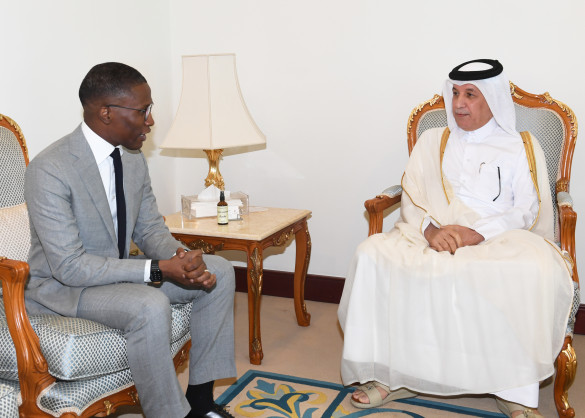 Qatar: Minister of State for Foreign Affairs Receives Copy of Credentials of Niger Ambassador
