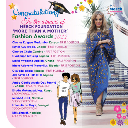 <div>Merck Foundation Chief Executive Officer (CEO), African First Ladies announce winners of their Fashion Awards 2022 to empower infertile women, end child marriage & support girl education</div>