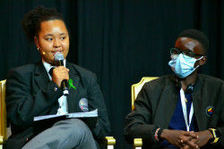 Children’s forum on the 5th Day at the conference at the ICC, Durban, South Africa, 19 May 2022.JPG