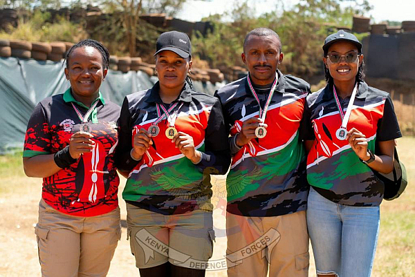 Defence Forces Rifle Association (DEFRA) Marksmen Shine with Five-Medal Haul at National Shooting Championship
