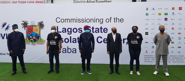COVID-19: Coalition Against COVID-19 (CACOVID) donates 150-bed Isolation Center, multi-million Naira Medical Equipment to Lagos State
