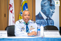 AVM Evans, Commandant of KAIPTC at the media briefing.jpg