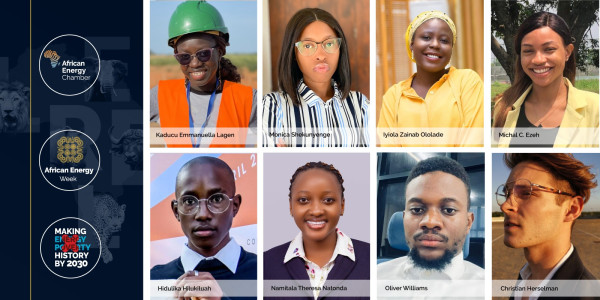 Winners of the Energy Scholarship Fund by the African Energy Chamber (AEC)