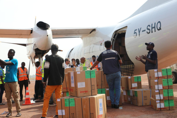 Delivering over 50 metric tons of medical supplies to the Blue Nile and Nuba Mountains in Sudan