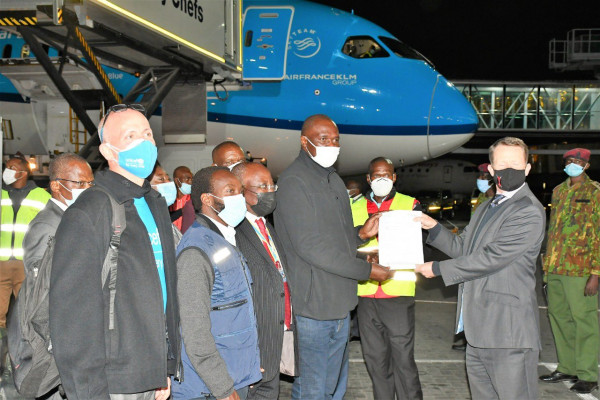 COVID-19: Another 407,000 doses of AstraZeneca vaccine arrive in Kenya