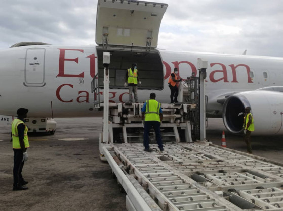Coronavirus – Sierra Leone: Ethiopian Airlines just shipped in to Sierra Leone Jack Ma's promise of essential medical supplies for COVID-19