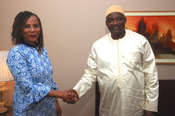 Eight Tokyo International Conference on African Development (TICAD8): President Barrow Discusses Inclusive Development in The Gambia with United Nations Development Programme (UNDP) Assistant Administrator