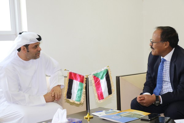 UAE Ambassador to Sudan meets Chairman of Union of Chambers of Commerce