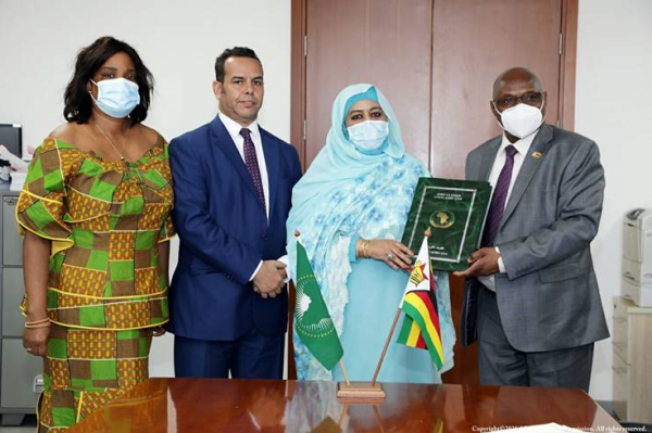 The Republic of Zimbabwe signs the Treaty for the establishment of the African Medicines Agency (AMA)