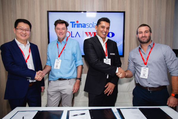 Trina Solar, SOLA and Wilson Bayly Holmes Ovcon (WBHO) Signed Partnership to Launch 195MW Springbok Utility Project Using Vertex N Modules