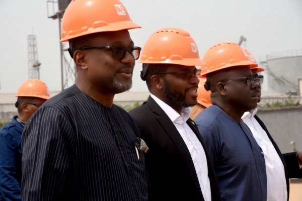 Equatorial Guinea’s Minister of Mines and Hydrocarbons visits the Waltersmith Modular Refinery