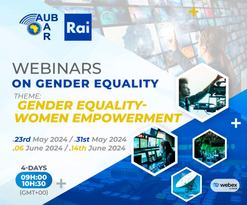 La Radio Televisione Italiana (RAI) et l’Union Africaine de Radiodiffusion (UAR) organisent une formation en ligne pour les professionnels des médias audiovisuels sur «l’égalité des sexes et l’autonomisation des femmes»