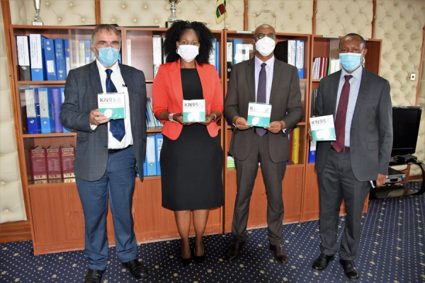 Coronavirus - Kenya: Donation of Face Masks for COVID-19 response in Kajiado County