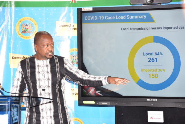 Coronavirus - Kenya: COVID-19 update by CS Health, Sen. Mutahi Kagwe