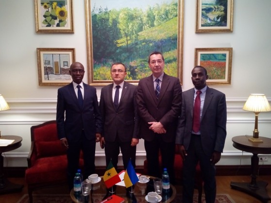 Deputy Minister Vasyl Bodnar met with Ambassador of Senegal to Ukraine Mr.Amadou DABO