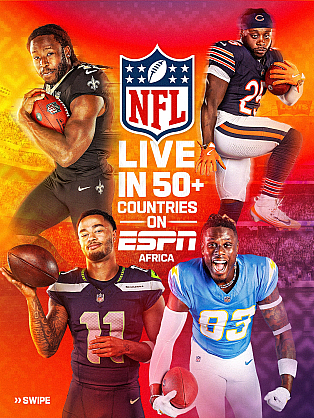 Every Week of the National Football League (NFL) Season to Air Across Africa on ESPN