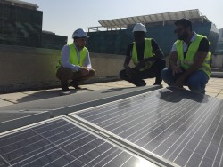 Solar Inc Winner Mbaye DP World Dubai project site visit.jpg