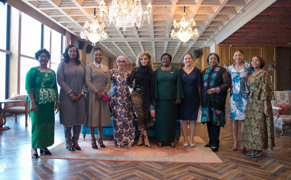 <div>Rasha Kelej & African First Ladies called for 2024 action to Build Health capacity, Break Infertility Stigma & Support Girl Education during Merck Foundation First Ladies initiative - MFFLI in India</div>