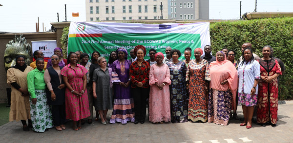 <div>Pour promouvoir le leadership des femmes en matière de paix et sécurité en Afrique de l’Ouest : La Communauté économique des États de l'Afrique de l'Ouest (CEDEAO) a lancé un Groupe régional de pilotage à Abuja</div>